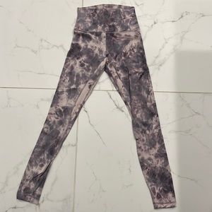 New, Lululemon align leggings, purple marble